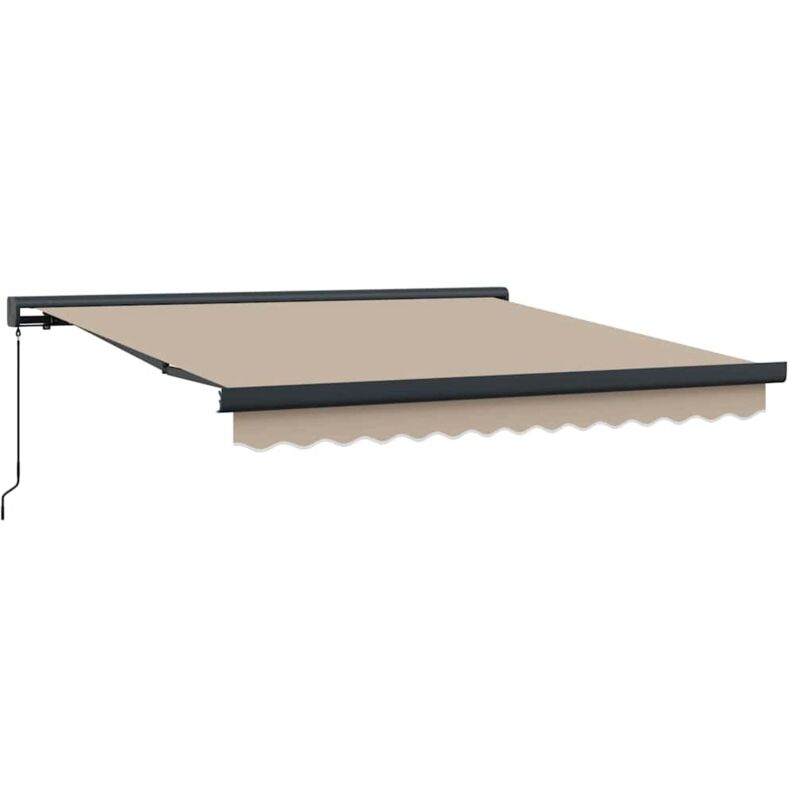 Vidaxl - Retractable Awning Beige 300 X 250 Cm Fabric, Metal