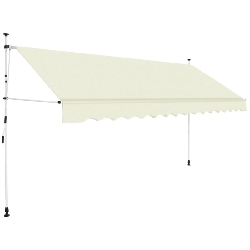 Vidaxl - Manual Retractable Awning 350 cm Cream