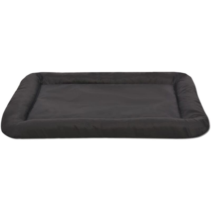 vidaXL Matelas pour chiens Taille L Noir