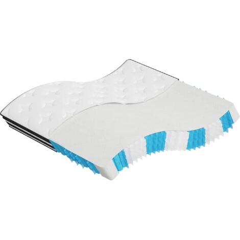 vidaXL Matratze Taschenfederkern Mittel 180x200 cm