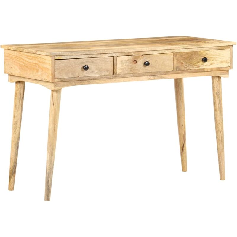

Mesa consola de madera maciza de mango 120x50x78 cm - Marrón - Vidaxl