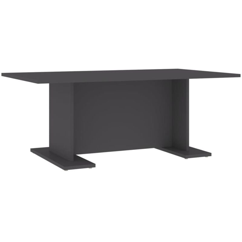 

Vidaxl - Mesa de centro de aglomerado 103,5x60x40 cm gris - Gris