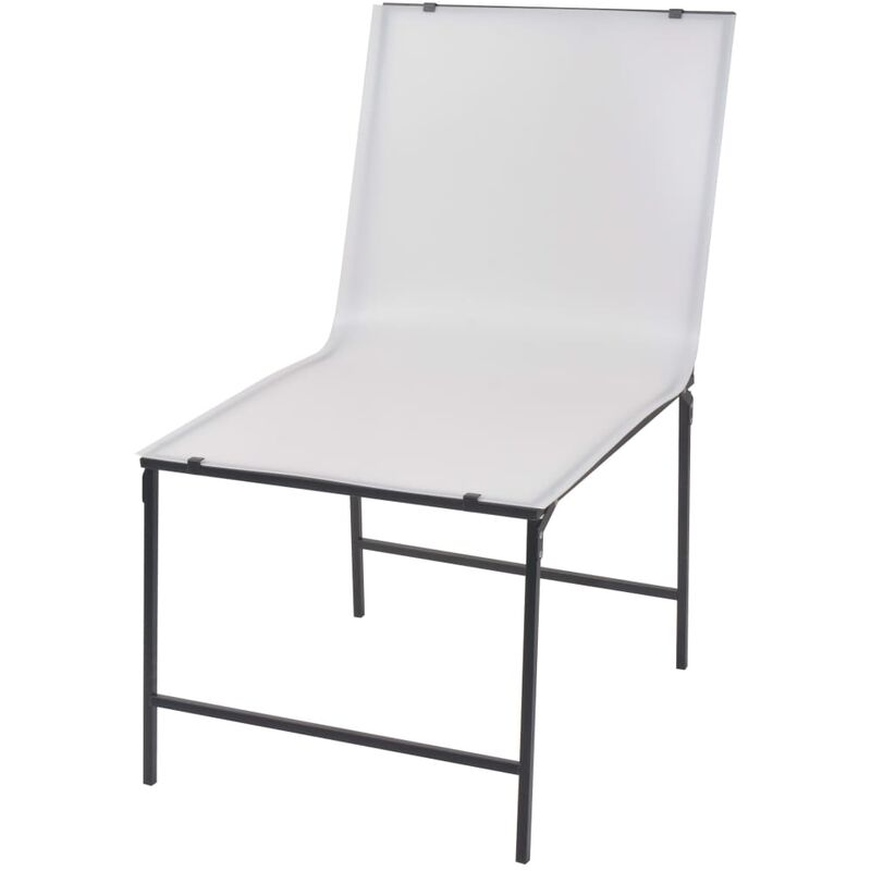 

vidaXL Mesa de soporte plegable para estudio fotográfico 61x110 cm - Negro