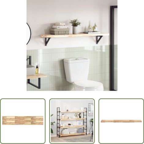 vidaXL Mesa rectangular -  Tablero de mesa rectangular madera maciza acacia 140x30x4 cm