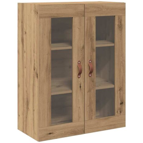 vidaXL Mobile a muro rovere artigianale 69.5 x 34 x 90 cm