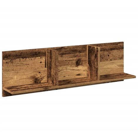 vidaXL Mobile a Parete 100x16,5x30 cm Legno Antico in Truciolato