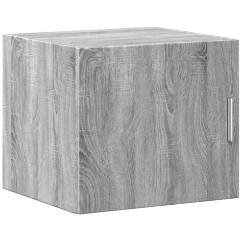 vidaXL Mobile a Parete Grigio Sonoma 45x42,5x40cm in Legno Multistrato