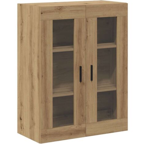 vidaXL Mobile a Parete Rovere Artigianale 69,5x34x90 cm
