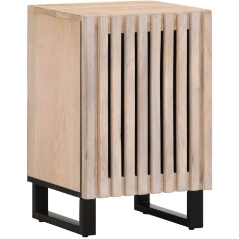 vidaXL Mobile da Bagno 38x34x58 cm in Legno Massello di Mango