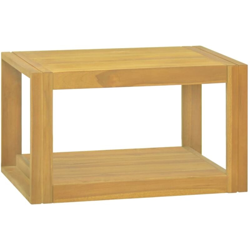 Mobile Moderno, Mobile da Bagno a Parete 60x45x35 cm in Legno Massello di Teak Vidaxl 7814