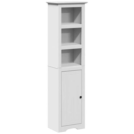 vidaXL Mobile da Bagno BODO Bianco 44x30x160 cm