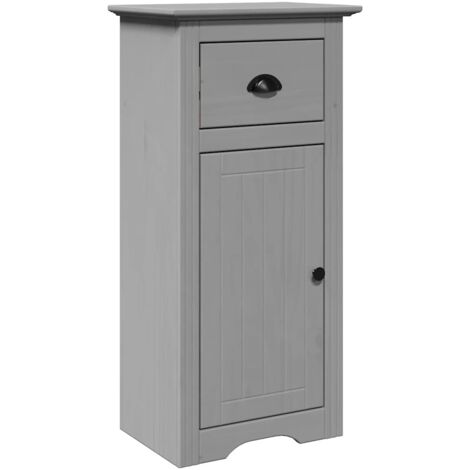 vidaXL Mobile da Bagno BODO Grigio 44x30x90 cm