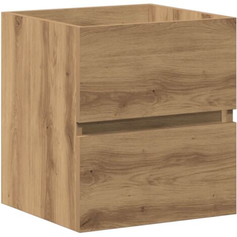 vidaXL Mobile Lavabo Bagno Artigianale 41x38,5x45 cm in Truciolato