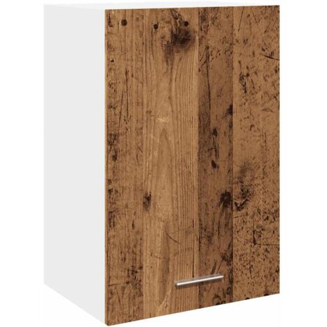 vidaXL Mobile Pensile Legno Antico 40x31x60 cm in Legno Multistrato