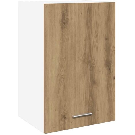 vidaXL Mobile Pensile Rovere Artigianale 40x31x60 cm Legno Multistrato