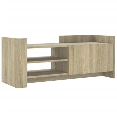 vidaXL Mobile per TV Rovere Sonoma 100x35x40 cm Legno Multistrato