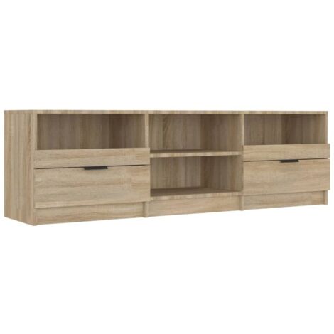 vidaXL Mobile per TV Rovere Sonoma 150x33,5x45cm Legno Ingegnerizzato