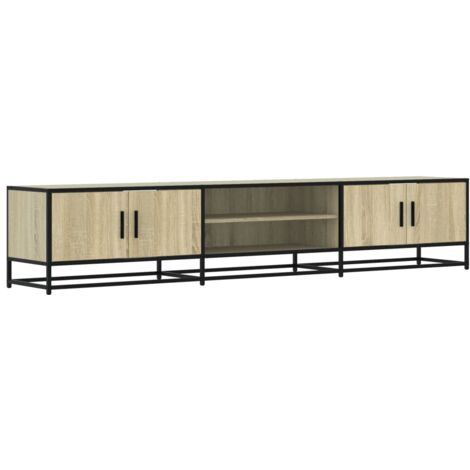 vidaXL Mobile per TV Rovere Sonoma 210x35x41 cm in Truciolato