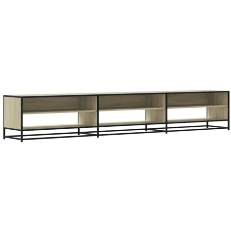 vidaXL Mobile per TV Rovere Sonoma 270x40x46 cm in Truciolato