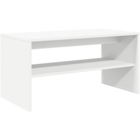 vidaXL Mobile Porta TV Bianco 80x40x40 cm in Legno Multistrato