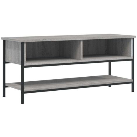 vidaXL Mobile Porta TV Grigio Sonoma 100x35x45 cm in Legno Multistrato