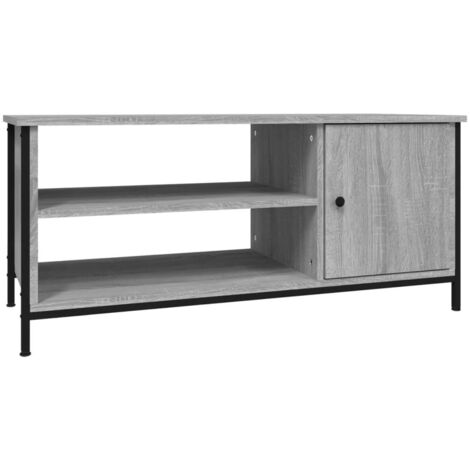 vidaXL Mobile Porta TV Grigio Sonoma 100x40x45 cm in Legno Multistrato