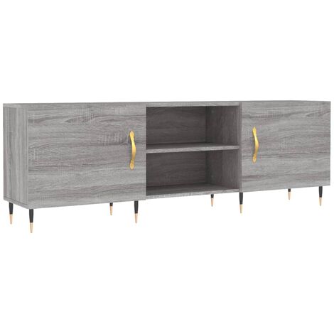 vidaXL Mobile Porta TV Grigio Sonoma 150x30x50 cm in Legno Multistrato