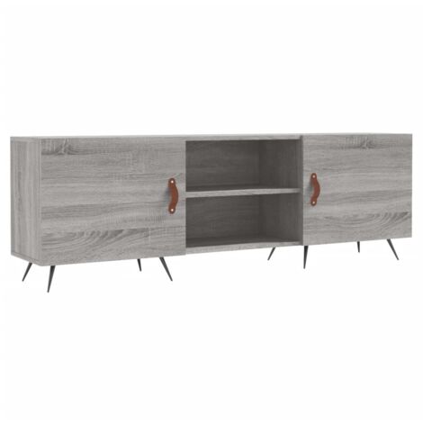 vidaXL Mobile Porta TV Grigio Sonoma 150x30x50 cm in Legno Multistrato
