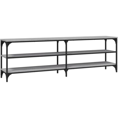 vidaXL Mobile Porta TV Grigio Sonoma 160x30x50 cm in Legno Multistrato