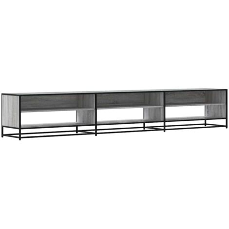 vidaXL Mobile Porta TV Grigio Sonoma 270x40x46 cm in Truciolato