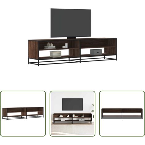 vidaXL Mobile Porta TV -  Mobile Porta TV Rovere Marrone 180,5x40x46 cm in Truciolato