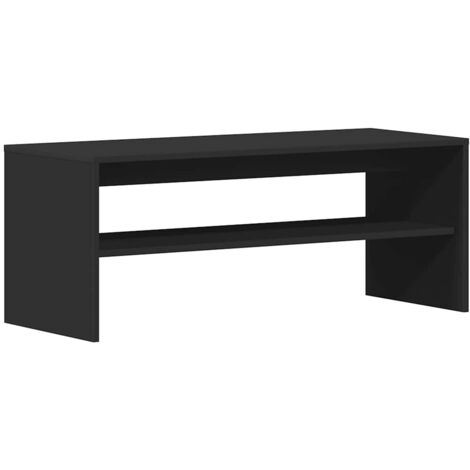vidaXL Mobile Porta TV Nero 100x40x40 cm in Legno Multistrato