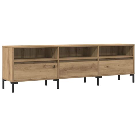 vidaXL Mobile Porta TV Rovere Artigianale 150x30x44,5 cm Multistrato