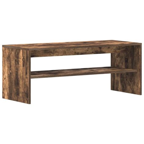 vidaXL Mobile Porta TV Rovere Fumo 100x40x40 cm in Legno Multistrato