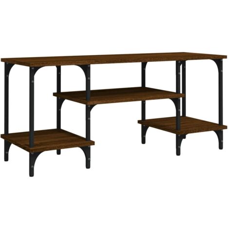 vidaXL Mobile Porta TV Rovere Marrone 102x35x45,5 cm Legno Multistrato