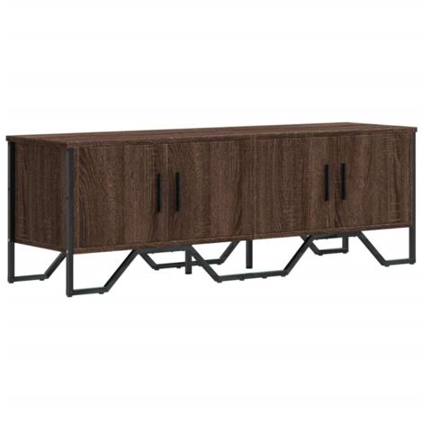 vidaXL Mobile Porta TV Rovere Marrone 122x34x41cm in Legno Multistrato