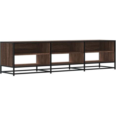 vidaXL Mobile Porta TV Rovere Marrone 180x40x46 cm Legno