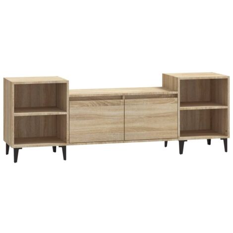 vidaXL Mobile Porta TV Rovere Sonoma 160x35x55 cm Legno Multistrato