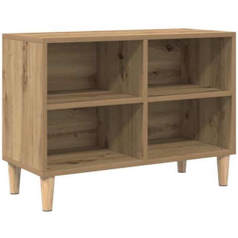 vidaXL Mobile TV artisian oak 69,5 x 30 x 50 cm Legno multistrato