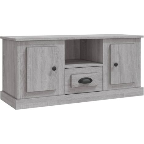 vidaXL Mobile TV Grigio Sonoma 100x35,5x45 cm in Legno Multistrato