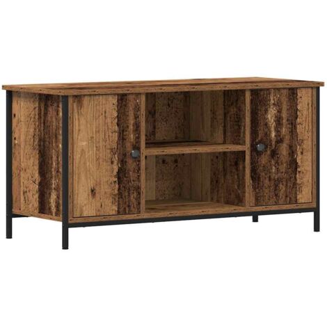 vidaXL Mobile TV Legno vecchio 100 x 40 x 50 cm Legno multistrato