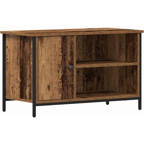 vidaXL Mobile TV Legno vecchio 80 x 40 x 50 cm Legno multistrato