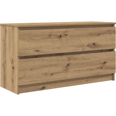 vidaXL Mobile TV Rovere Artigianale 100x35x54 cm in Legno Multistrato
