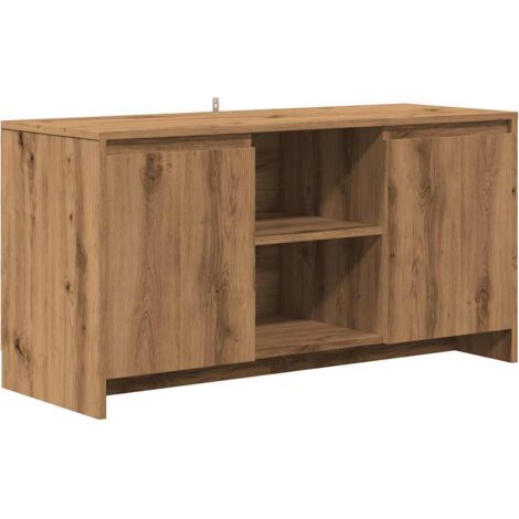 vidaXL Mobile TV Rovere Artigianale 102x37,5x52,5 cm Legno Multistrato
