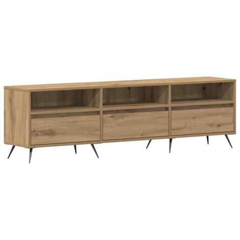 vidaXL Mobile TV rovere artigianale 150 x 30 x 44,5 cm