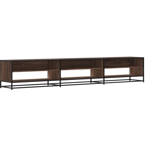 vidaXL Mobile TV Rovere Marrone 270x40x46 cm in Truciolato