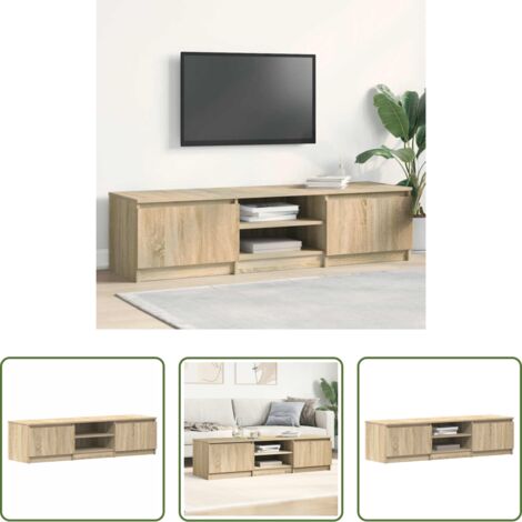 vidaXL Mobile TV rovere sonoma -  Mobile TV Rovere Sonoma 140x40x35,5 cm in Legno Multistrato