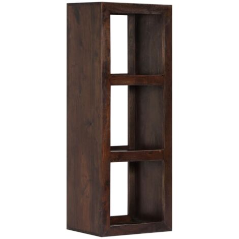 vidaXL Mobiletto Consolle in Legno Massello di Acacia 40x30x110 cm