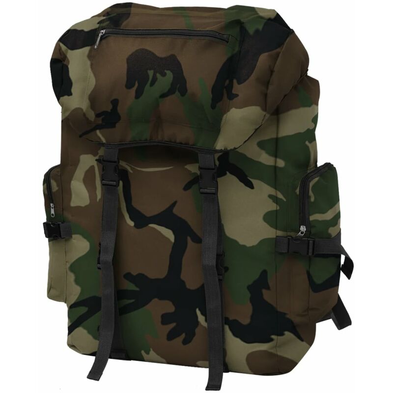

vidaXL Mochila militar 65 L Camuflaje - Multicolor