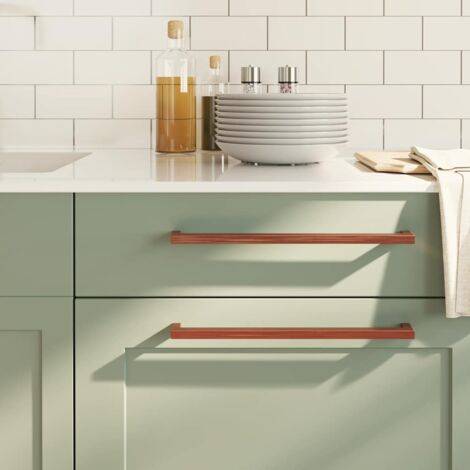 vidaXL Möbelgriffe 5 Stk. Bronzen 320 mm Edelstahl